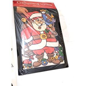 HALLMARK Dress Santa‎ Claus ADVENT CALENDAR Vintage COUNTDOWN TO CHRISTMAS New